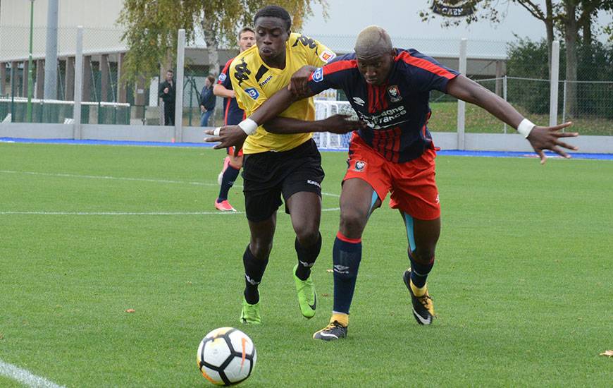 Le défenseur central Issa Marega a inscrit le but de la réserve caennaise contre Lorient. ©Photo d'archives