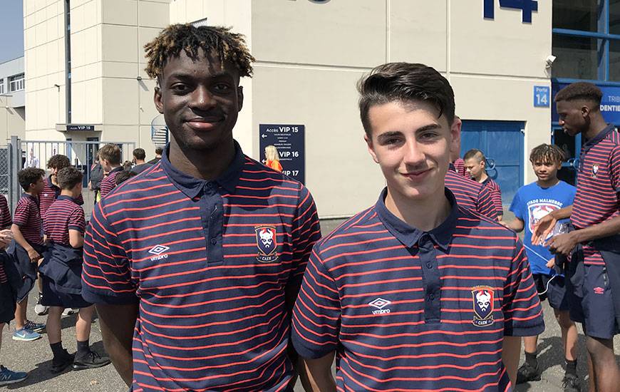 Evoluant avec les U15 de Jean-François Péron, Destiné Jopanguy et Naël Anouari vont partir pendant quatre jours à Clairefontaine pour participer à un stage national.