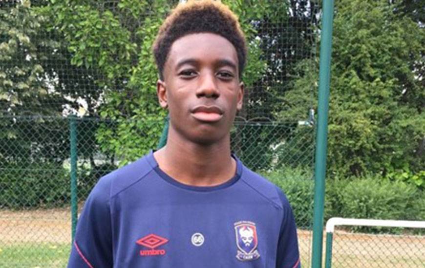 Kélian Nsona, l'attaquant des U17 nationaux du Stade Malherbe, est convoqué pour un stage à Clairefontaine du 26 février au 1er mars.