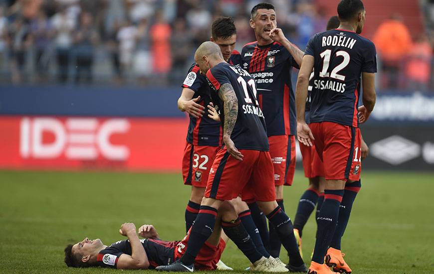 Lors de cette 38e et dernière journée, les Caennais ont besoin d'un point contre le PSG pour renouveler leur bail en Ligue 1 une cinquième saison consécutive.