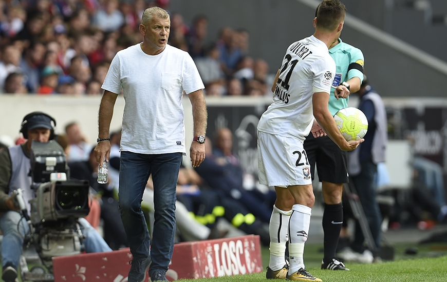 Lors de la victoire aux dépens du LOSC, Patrice Garande a apprécié la maîtrise technique de son équipe ainsi que la sérénité dégagée par Frédéric Guilbert et ses coéquipiers.