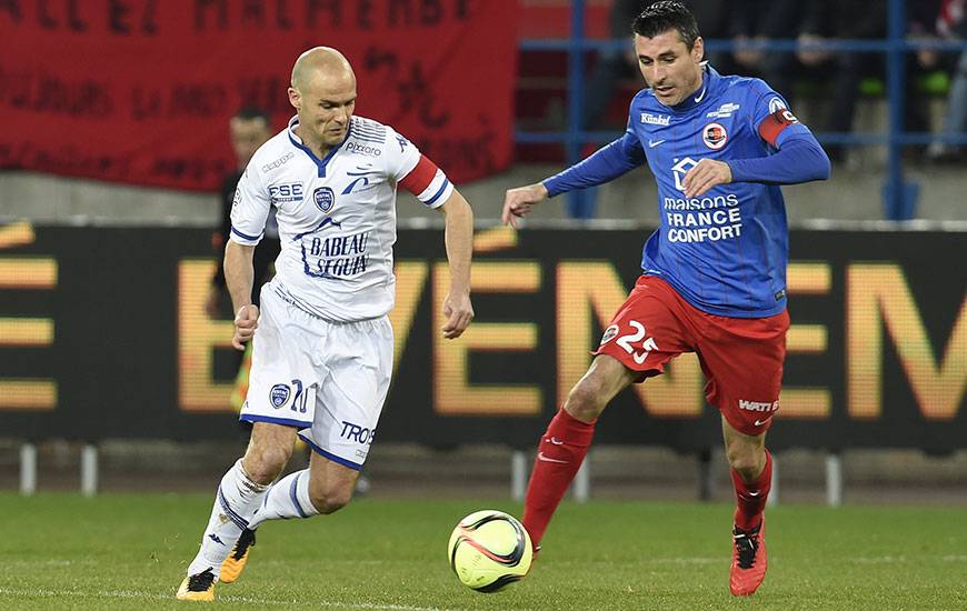 Julien Féret et l'ex-Caennais Benjamin Nivet se recroiseront sur la pelouse de d'Ornano samedi 28 octobre pour le compte de la 11e journée de Ligue 1.