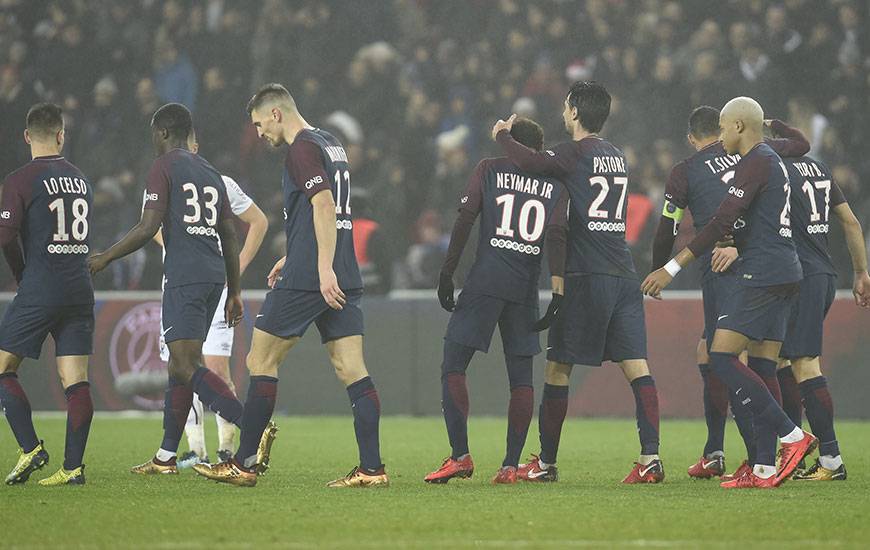 Avec 108 réalisations à son actif, jamais le PSG n'avait marqué autant de buts dans une saison de Ligue 1.