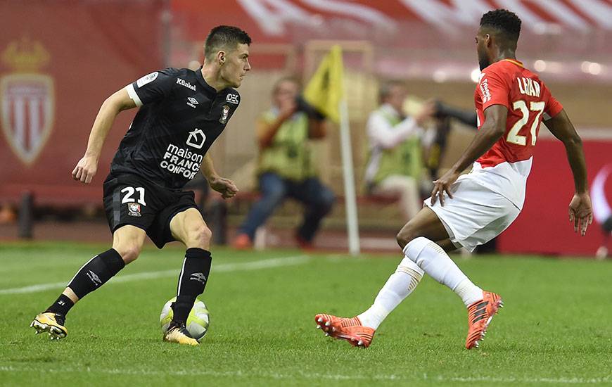 Cette confrontation entre le Stade Malherbe et l'AS Monaco a permis à Frédéric Guilbert et Thomas Lemar, tous les deux formés en Normandie, de se recroiser.