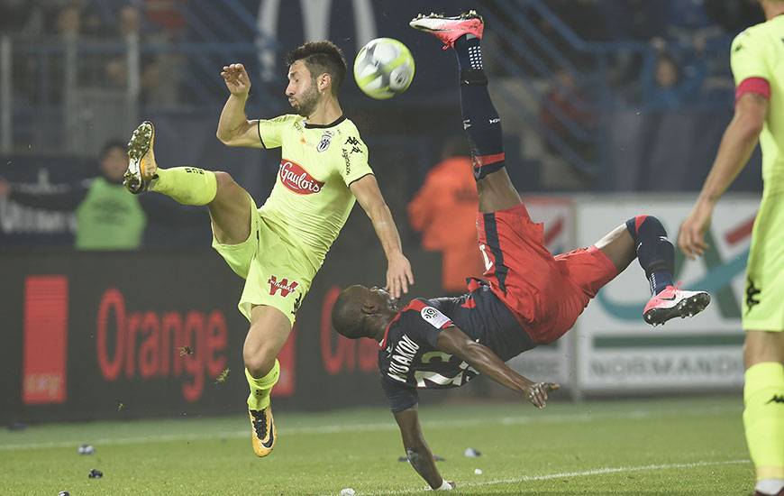 La confrontation entre le Stade Malherbe de Christian Kouakou et le SCO de Yoann Andreu sera retransmise en intégralité sur beIN Sports max 5. Coup d'envoi à 20 heures au stade Raymond-Kopa.