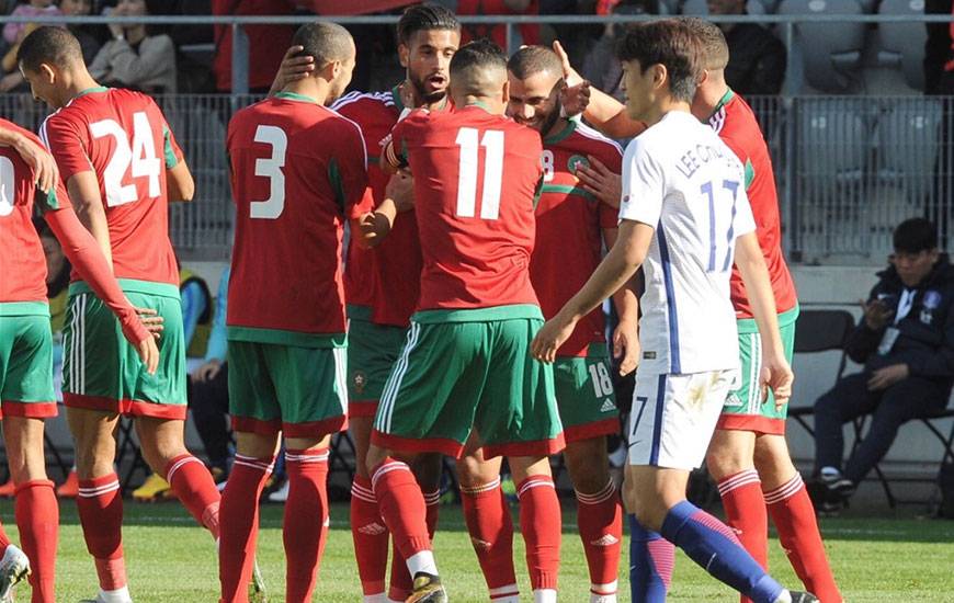Titulaire contre la Corée du Sud, Youssef Aït Bennasser a disputé l'intégralité de ce match amical avec le Maroc.