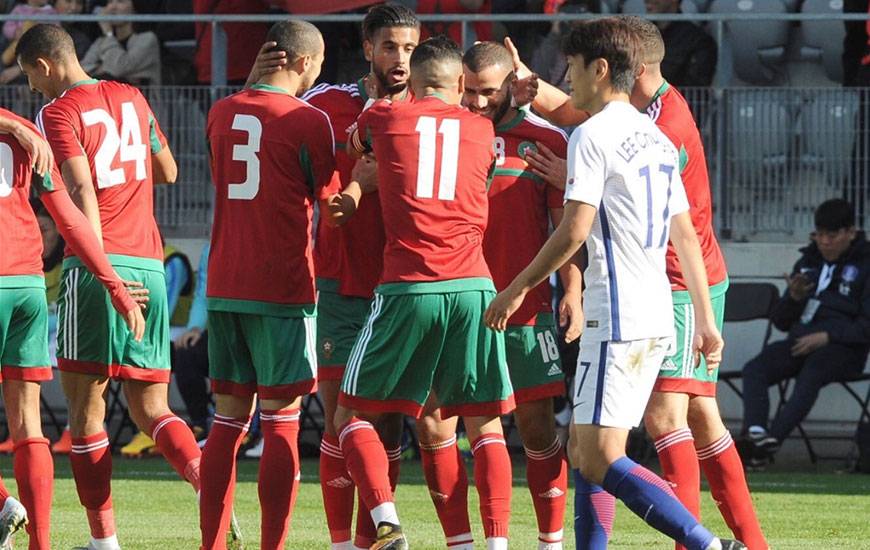 Titulaire contre la Corée du Sud, Youssef Aït Bennasser a disputé l'intégralité de ce match amical avec le Maroc.