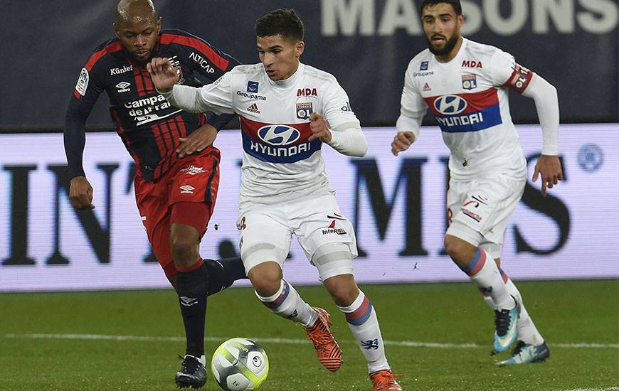 Le quart de finale de la Coupe de France entre le Stade Malherbe de Baïssama Sankoh et l'OL d'Houssem Aouar sera retransmis en intégralité sur Eurosport 2.