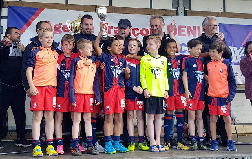 Les U10 du Stade Malherbe entraînés par Paul Martin ont remporté le Tournoi de Verson.