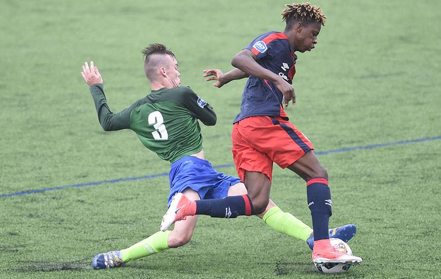 A domicile, les U17 nationaux du Stade Malherbe affichent un bilan de trois victoires en autant de sorties avec dix buts marqués pour aucun encaissé. ©Photo d'archives