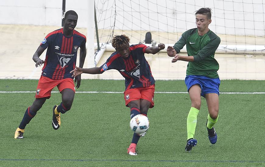 Après quatre journées de championnat, les U17 nationaux du Stade Malherbe ont inscrit 12 buts. ©Photo d'archives