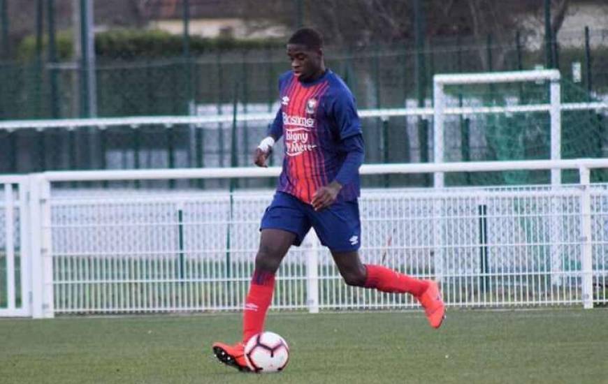 Joé Kobo a trouvé la lucarne du but de l'ASPTT Caen pour offrir la victoire à l'équipe réserve après un coup-franc excentré