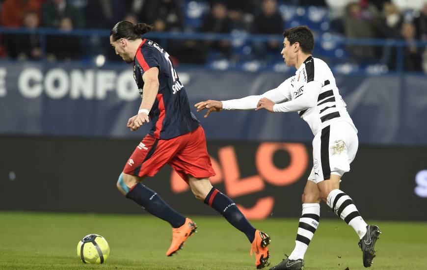 Enzo Crivelli et le Stade Malherbe vont retrouver le Stade Rennais au début du mois de Novembre à d'Ornano