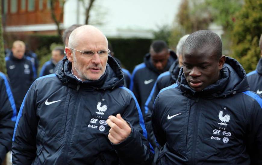 Denis Morcel très proche de Thomas Lemar et N'Golo Kanté, les anciens Caennais étaient 4 lors du titre de Champion du Monde cet été