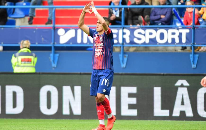 Fayçal Fajr a disputé le week-end dernier son 125ème match avec le Stade Malherbe Caen