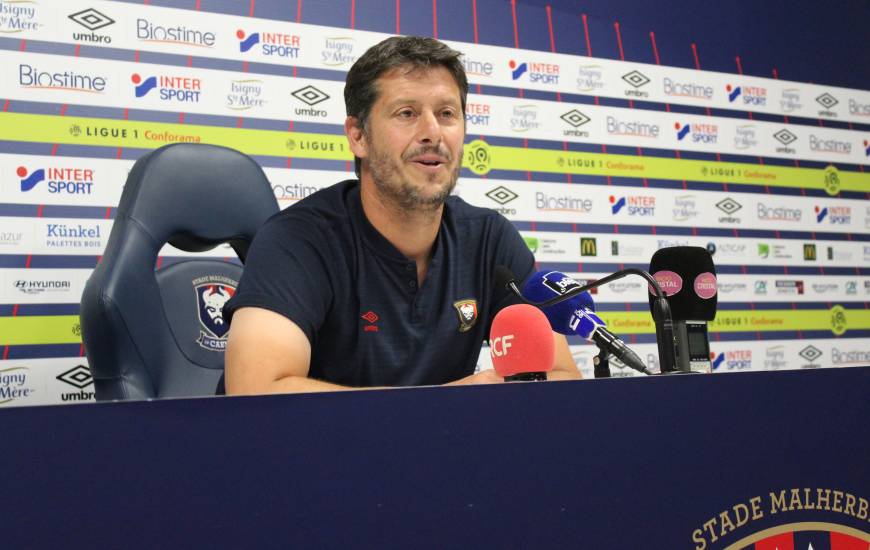 Le coach caennais veut retrouver la victoire à d'Ornano, le dernier succès du Stade Malherbe à domicile remonte au 4 mars lors d'une réception du RC Strasbourg 