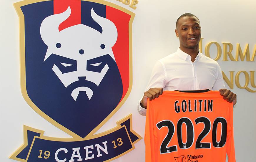 Au Stade Malherbe Caen depuis 3 saisons, Marvin Golitin vient de signer son premier contrat professionnel