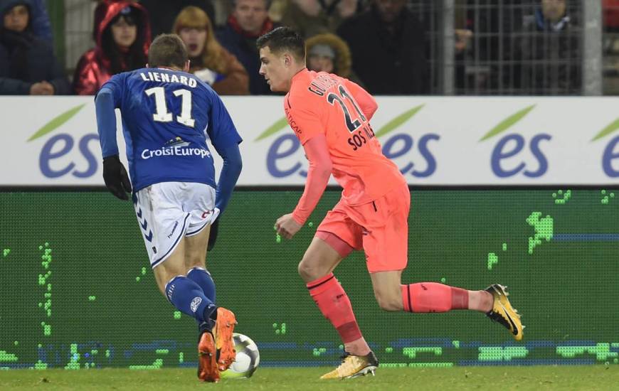 [17e journée de L1] RC Strasbourg 2-2 SM Caen Guilbert_lienard