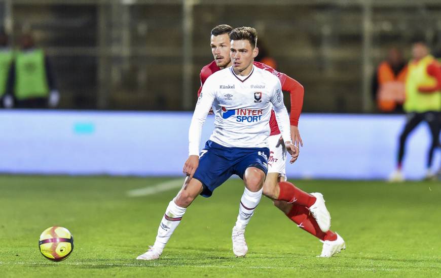 Titulaires lors des 4 derniers matchs du Stade Malherbe Caen, Jessy Deminguet est revenu en grande forme au mois d'avril