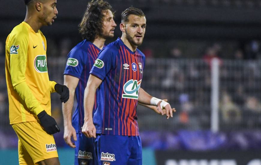 Jonthan Gradit, Paul Baysse et les joueurs du Stade Malherbe Caen connaîtront ce soir leur adversaire pour les 8es de la compétition