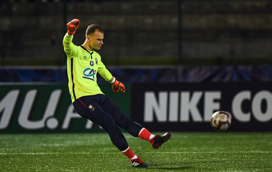 Erwin Zelazny gardera de nouveau le but du Stade Malherbe Caen pour ce 16e de finale sur la pelouse de l'ES Viry-Châtillon