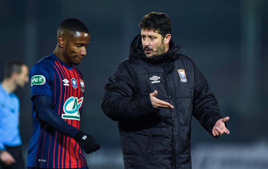 Aligné hier face au Red Star, Claudio Beauvue s'était créé la meilleur occasion avant l'ouverture du score de Yacine Bammou