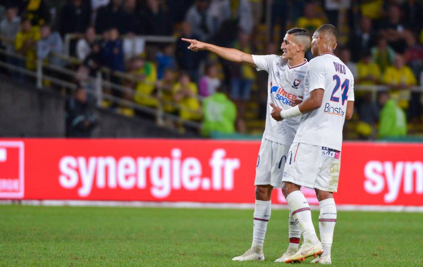 Alexander Djiku et Fayçal Fajr tenteront de faire tomber les "verts" sur le pelouse de Geoffroy-Guichard