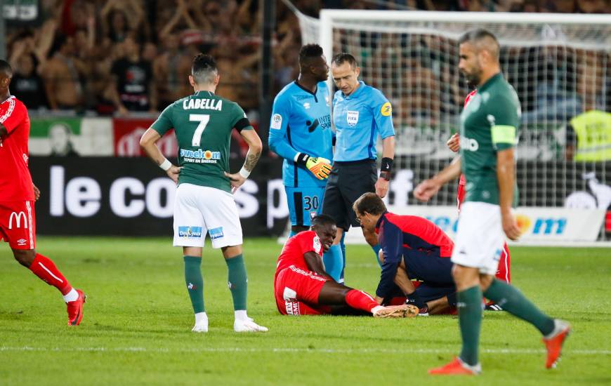 Ruddy Buquet était au sifflet de la rencontre face à l'AS Saint-Etienne en première partie de saison