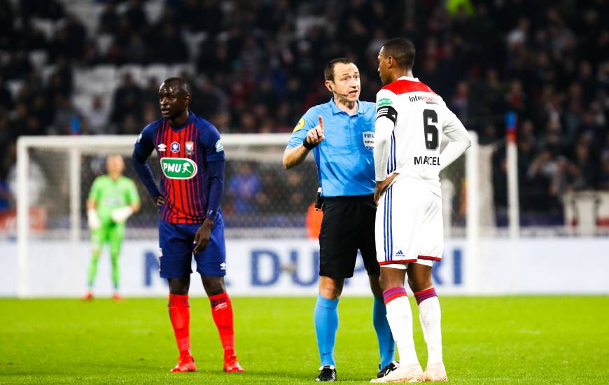 Ruddy Buquet était au sifflet lors de l'élimination en Coupe de France sur la pelouse de l'OL