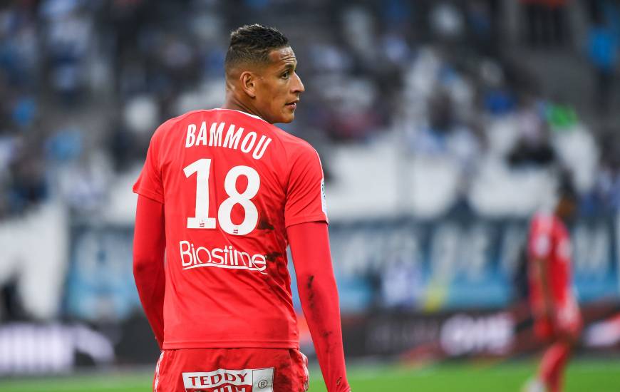 Absent depuis le 16e de Coupe de La Ligue sur la pelouse du Dijon FCO, Yacine Bammou fait son retour dans le groupe pour affronter l'AS Monaco