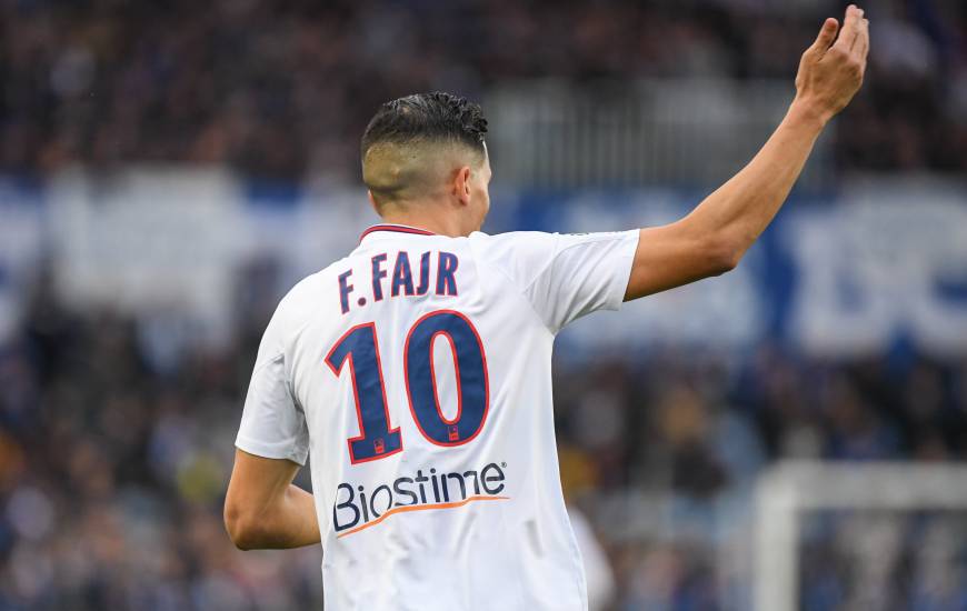 Fayçal Fajr s'est montré décisif lors deux deux dernières rencontres du Stade Malherbe, à Strasbourg et face au Toulouse FC