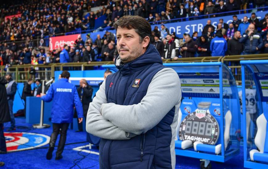 Fabien Mercadal s'est réjouit d'avoir arraché le match nul face au RC Strasbourg après avoir été mené deux fois au score 