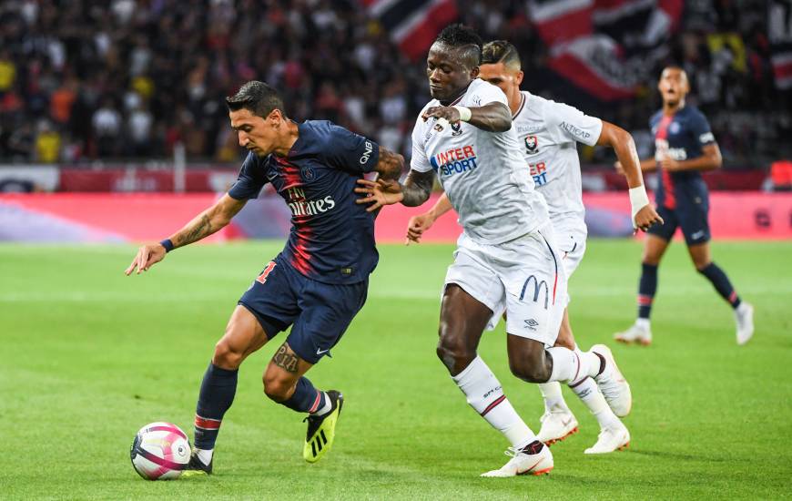 Casimir Ninga et les caennais tenteront de stopper Angel Di Maria en très grande forme en ce début d'année 2019
