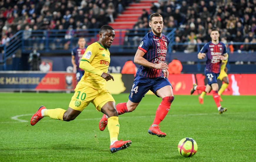 Majeed Waris a provoqué le penalty qui a offert la victoire au FC Nantes ce soir, transformé par Valentin Rongier