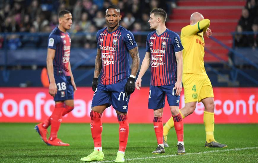 Face au FC Nantes, Claudio Beauvue a disputé son 250e match en France (125 en Ligue 1 Conforama et 125 en Domino's Ligue 2)