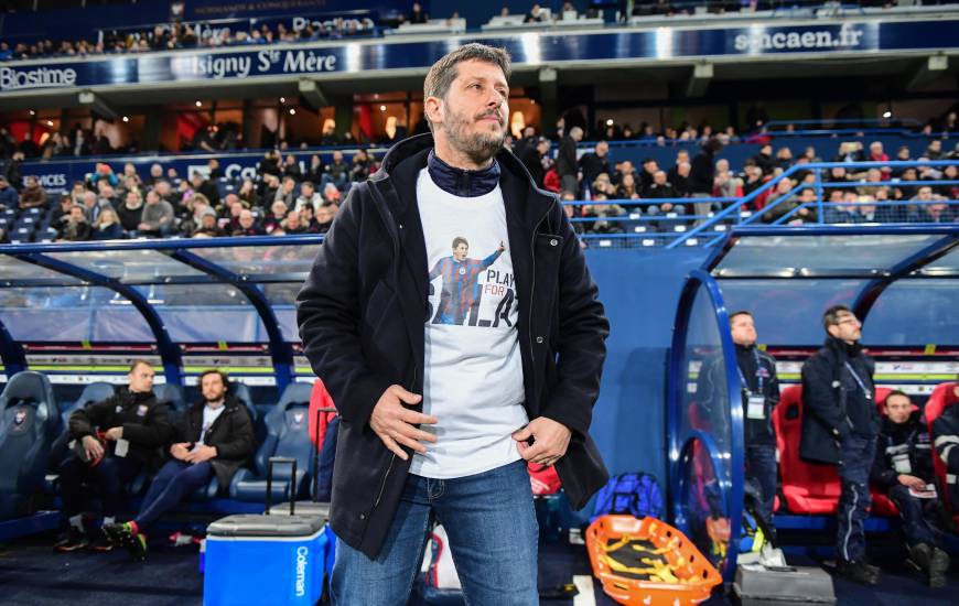 Fabien Mercadal très déçu de la prestation du Stade Malherbe Caen face au FC Nantes hier soir à d'Ornano