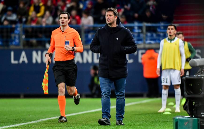 Fabien Mercadal s'est montré déçu après le résultat de samedi soir face à l'AS Saint-Etienne à d'Ornano