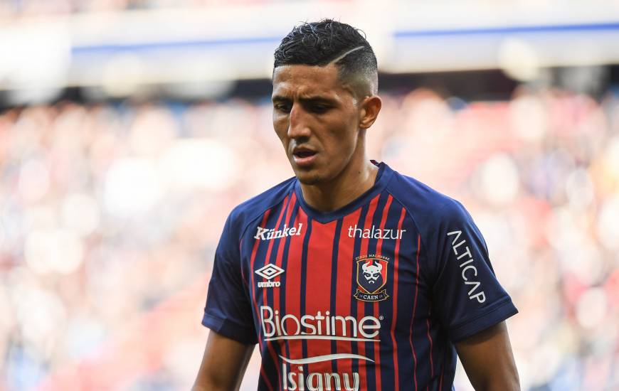 Avec 13% des ballons joués du Stade Malherbe Caen, Fayçal Fajr est le joueur qui a le plus d'influence sur son équipe en Ligue 1 Conforama