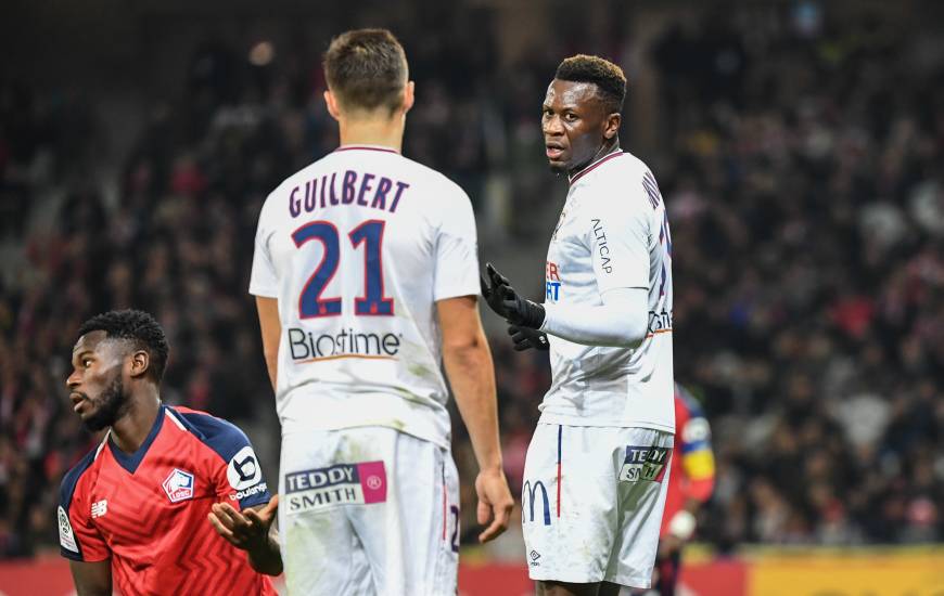 Frédéric Guilbert, Malik Tchokounté et les caennais vont tenter dimanche de retrouver la victoire après un mois et demi sans victoire