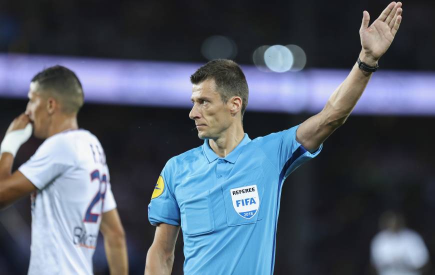 Benoît Bastien avait arbitré la rencontre face au Paris-Saint-Germain lors de la première journée de Ligue 1 Conforama
