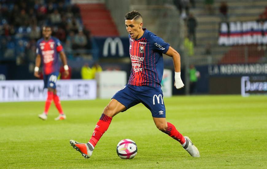 Fayçal Fajr devrait disputer son 100ème match avec le Stade Malherbe Caen lors du 16es de Coupe de la Ligue face au Dijon FCO