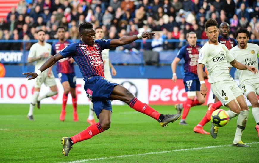 Casimir Ninga avait ouvert le score dans cette rencontre face au Paris SG, son deuxième but en une semaine après celui à Lyon mercredi