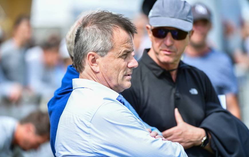 Gilles Sergent et Alain Cavéglia ont évoqué ce matin devant la presse le mercato d'hiver du Stade Malherbe Caen