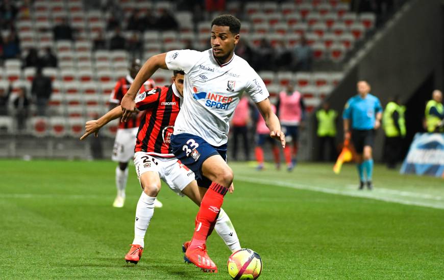 Le jeune Younn Zahary a participé aux sept dernières rencontres du Stade Malherbe Caen en Ligue 1 Conforama