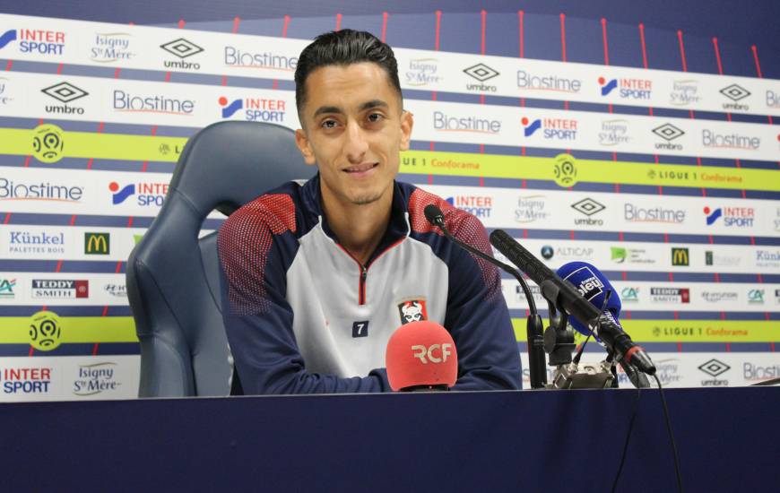 Prêté pour cette saison 2018/2019 par l'Olympique de Marseille, Saïf-Eddine Khaoui a disputé ses premières minutes à d'Ornano face à l'Olympique Lyonnais