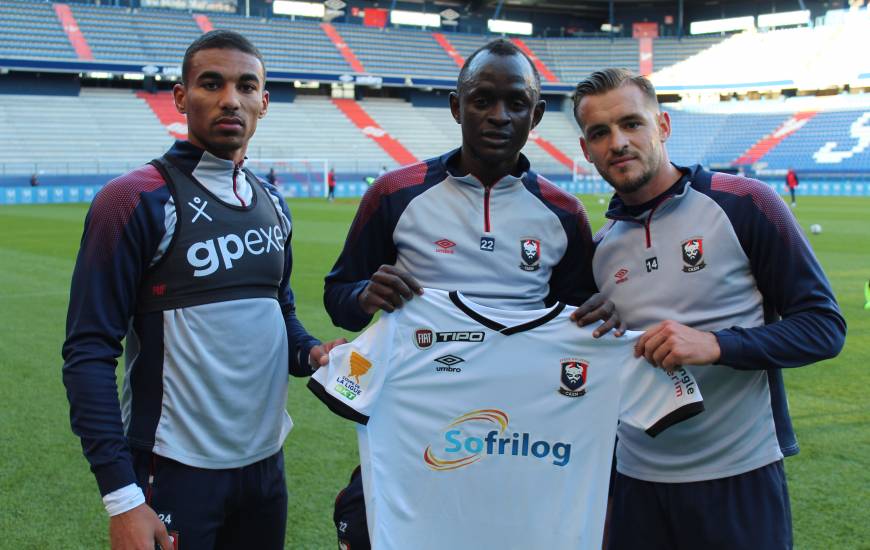 Alexander Djiku, Adama Mbengue, Jonathan Gradit et les caennais porteront un maillot unique pour le 16es de Coupe de Ligue BKT face au Dijon FCO