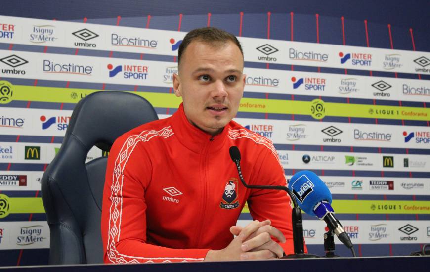 Comme en Coupe de France, Erwin Zelazny gardera le but du Stade Malherbe demain face au Red Star