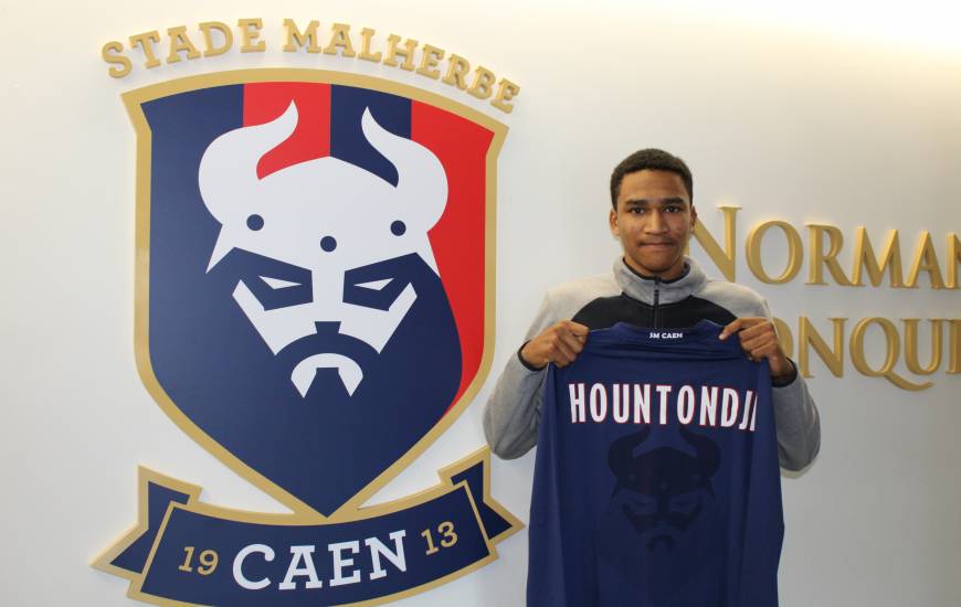 Andréas Hountondji va renforcer l'attaque des U17 Nationaux du Stade Malherbe Caen pour cette deuxième partie de saison