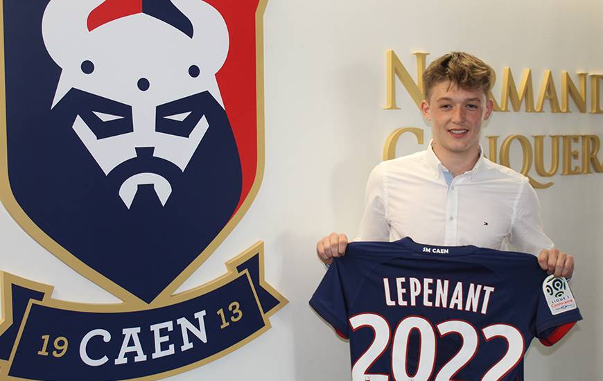 Capitaine des U17 Nationaux depuis le début de saison, Johann Lepenant vient de signer son premier contrat professionnel avec le Stade Malherbe Caen