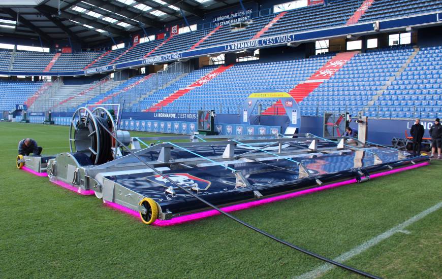 La première des deux machines de luminothérapie est arrivée à d'Ornano il y a une petite semaine